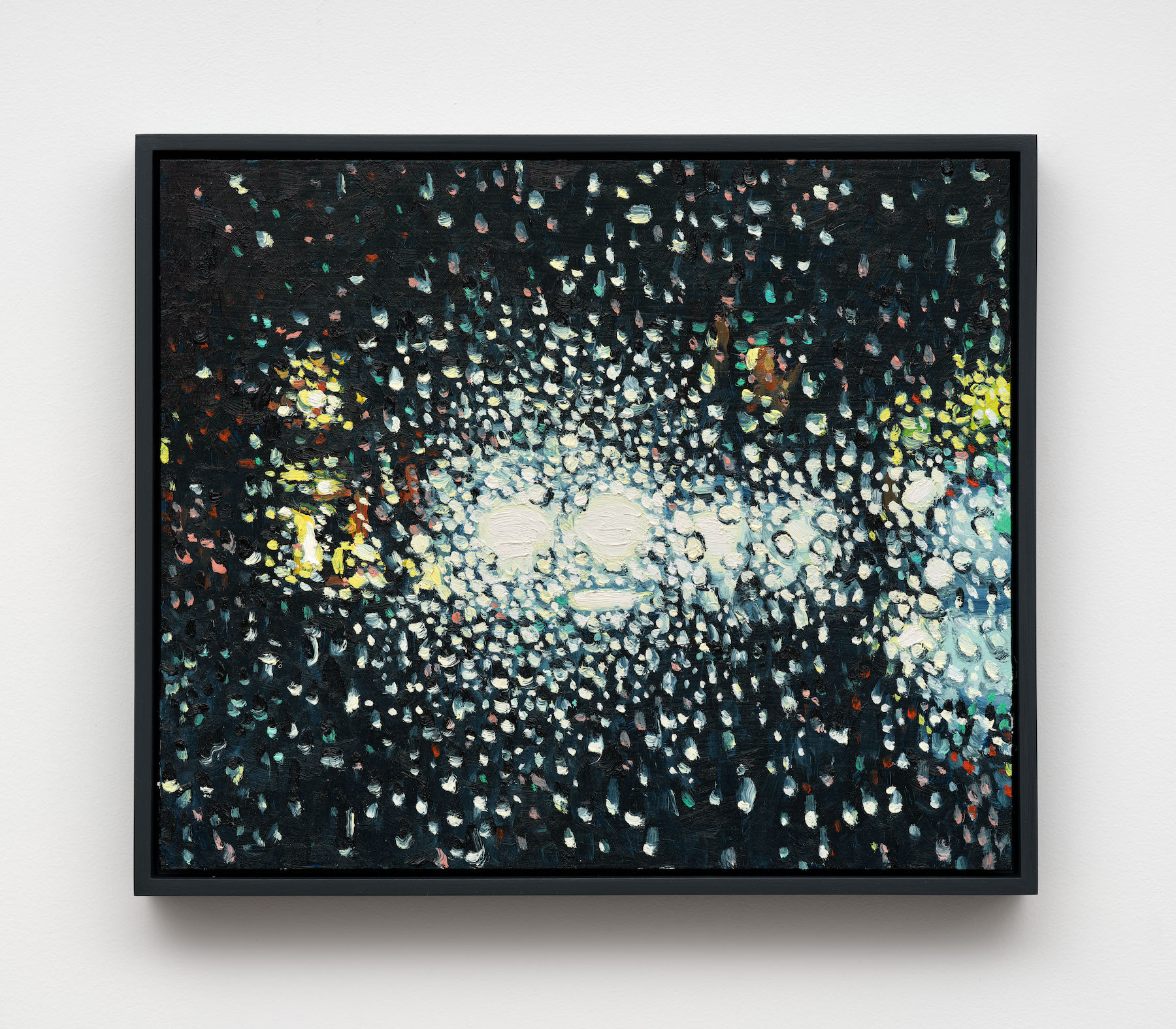 &ldquo;Night drive in the rain,&rdquo; 2025.