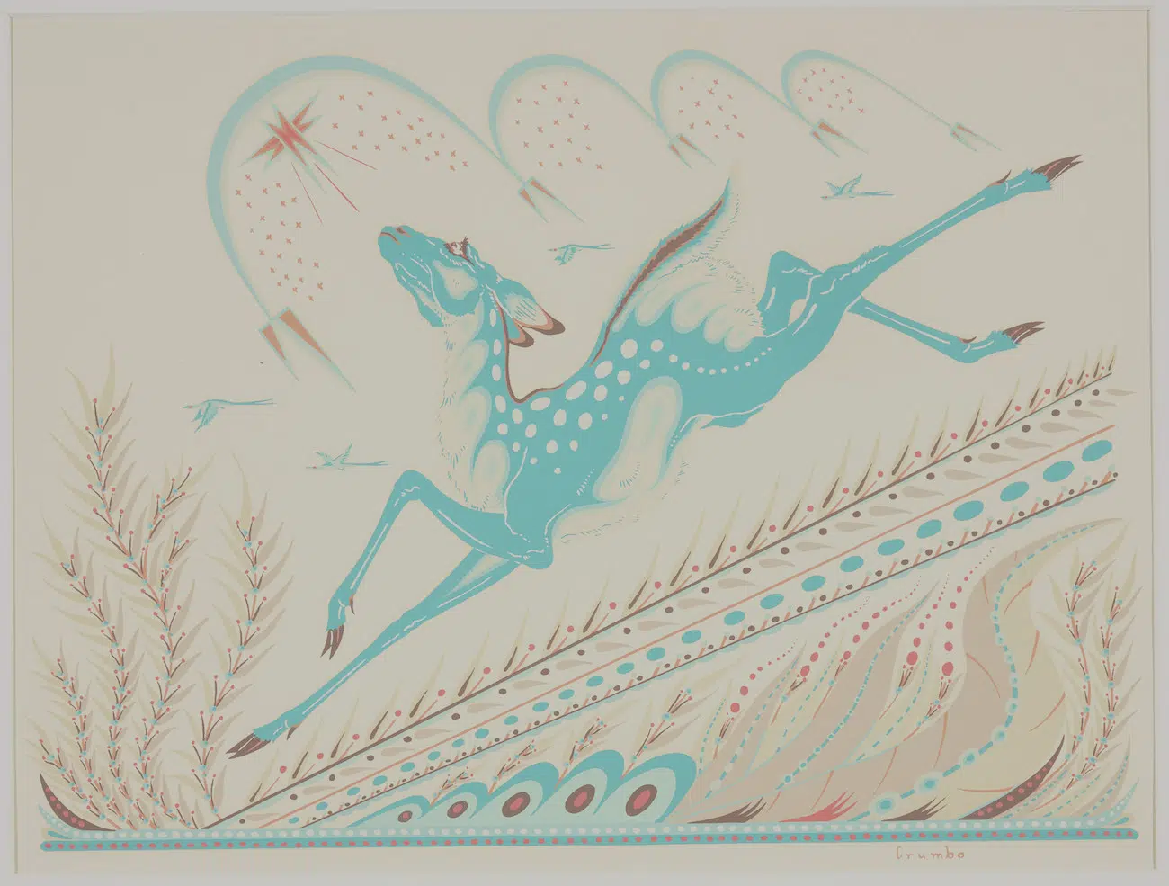 Woodrow Wilson Crumbo (Woody Crumbo) (Citizen Potawatomi, 1912-1989)