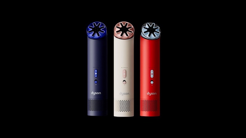 Three Dyson HushJet Mini Cool fans