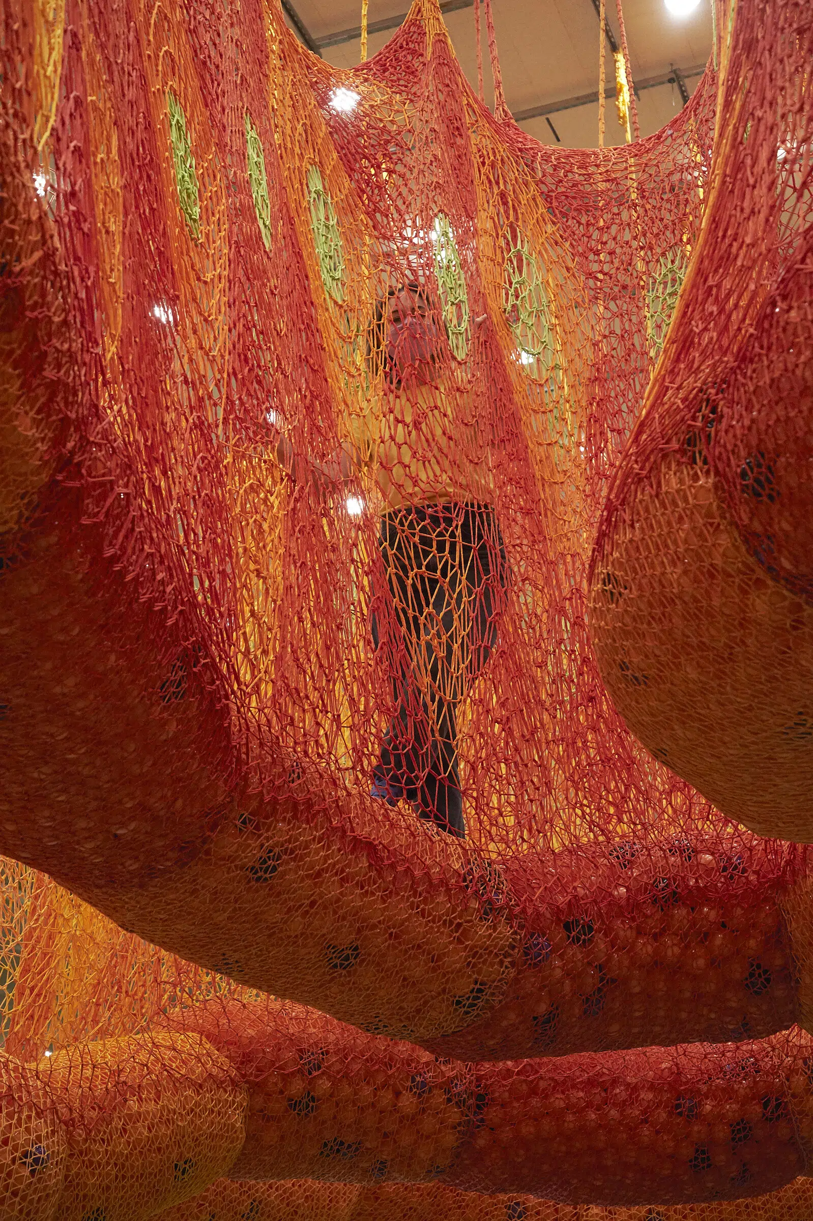 Installation view of “SunForceOceanLife” at the Museum of Fine Art, Houston, in 2020