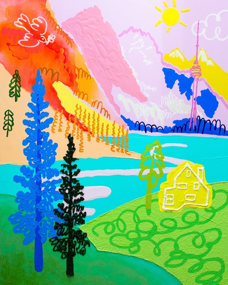 Mixed Media Art by Esther Kim