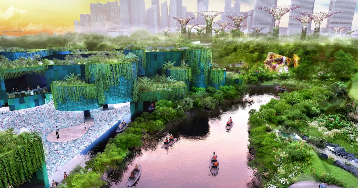 Immersive teamLab Museum and Wetlands Expansion Coming To Gardens by the Bay in Singapore