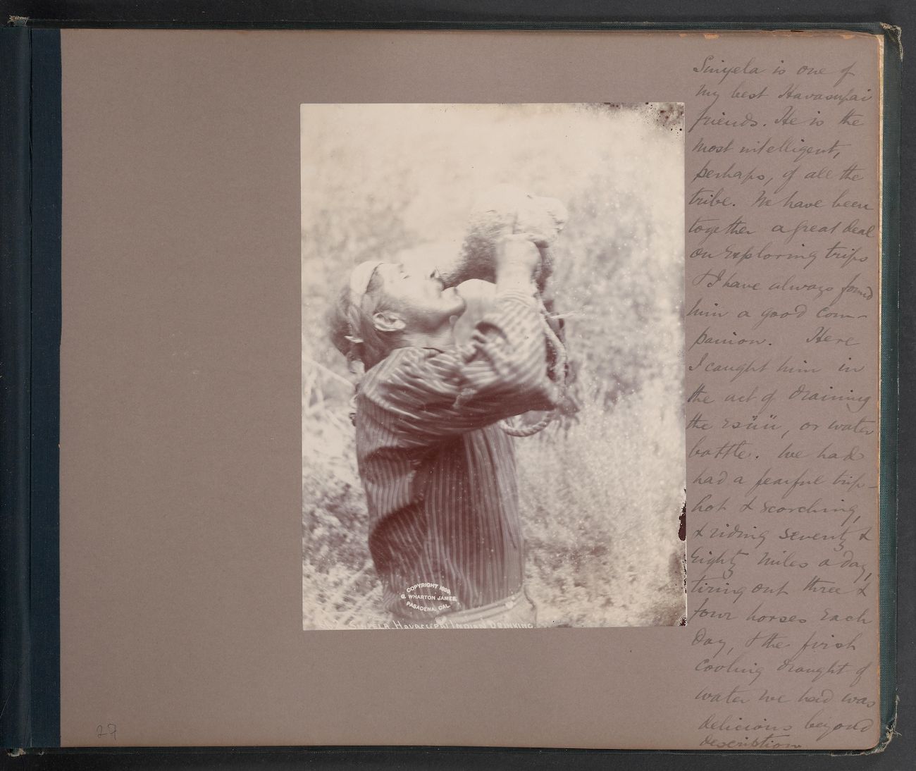 Photographs of the Havasupai Tribe