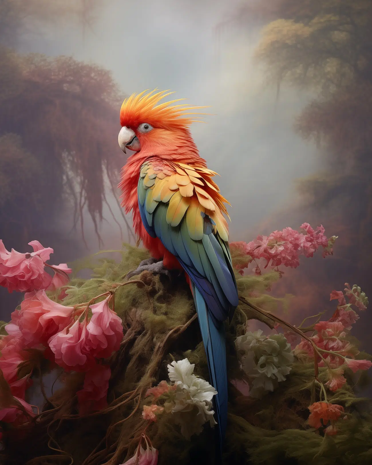 AI Animal Art by Jim Naughton