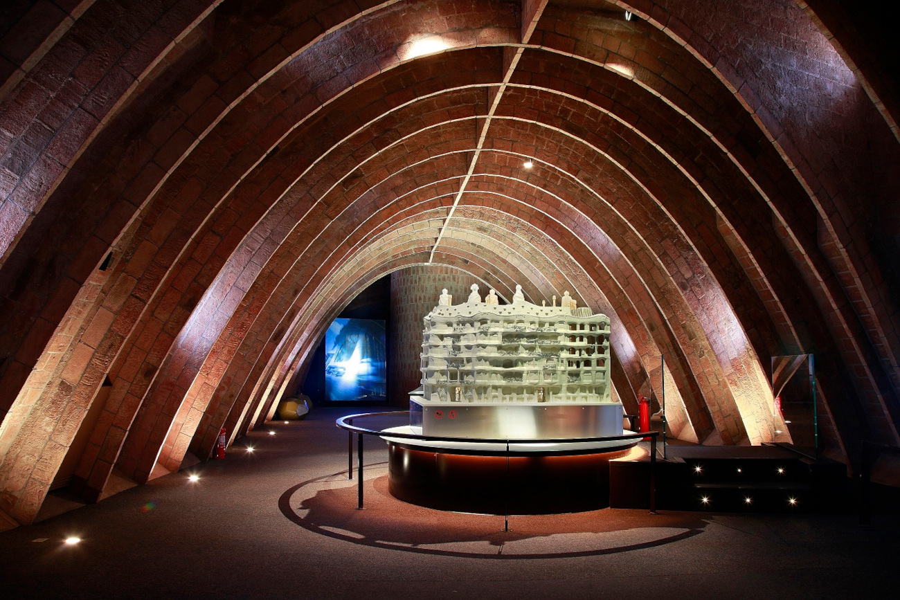 Details of Casa Mila aka La Pedrera in Barcelona