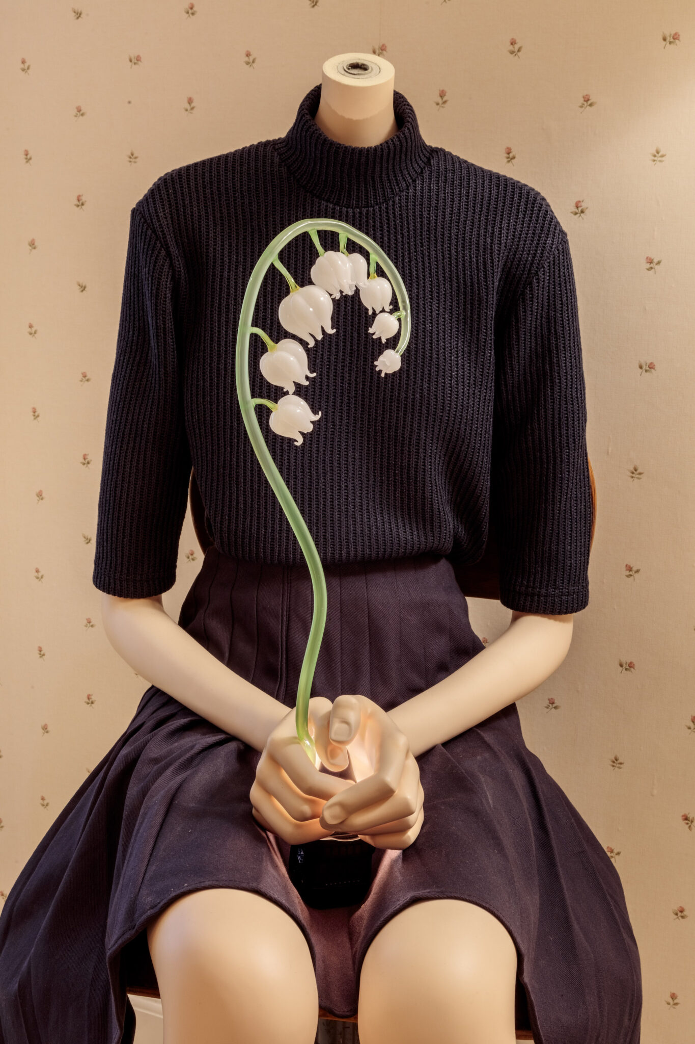 Detail of &ldquo;Poison Little Girl,&rdquo; 2025