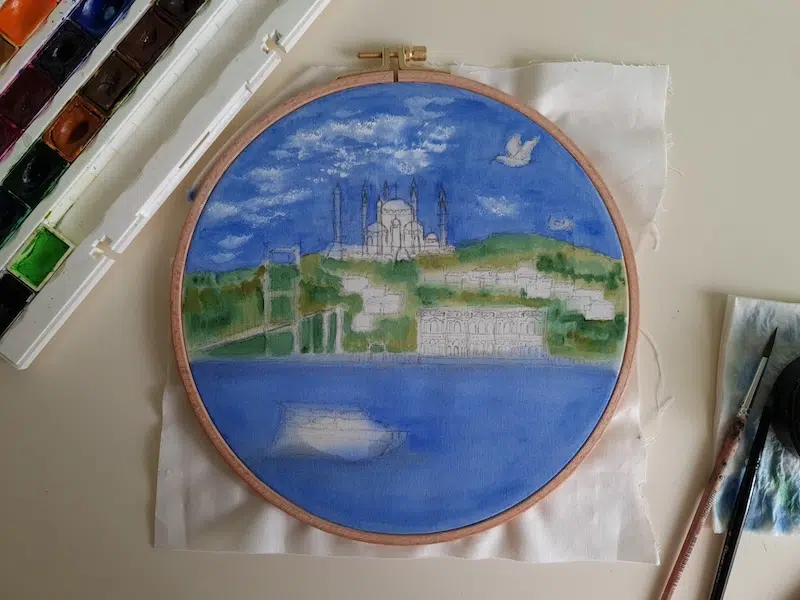 Embroider Your Travel Memories With Maria Zamyatina