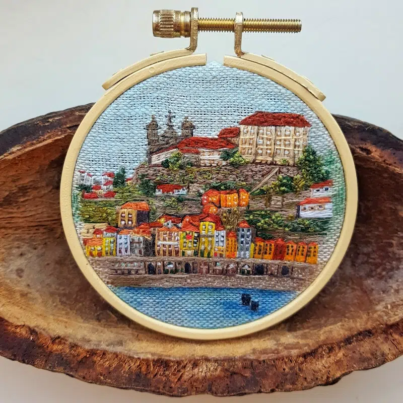 Embroider Your Travel Memories With Maria Zamyatina