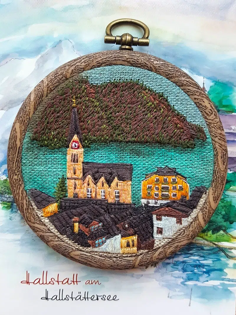 Embroider Your Travel Memories With Maria Zamyatina