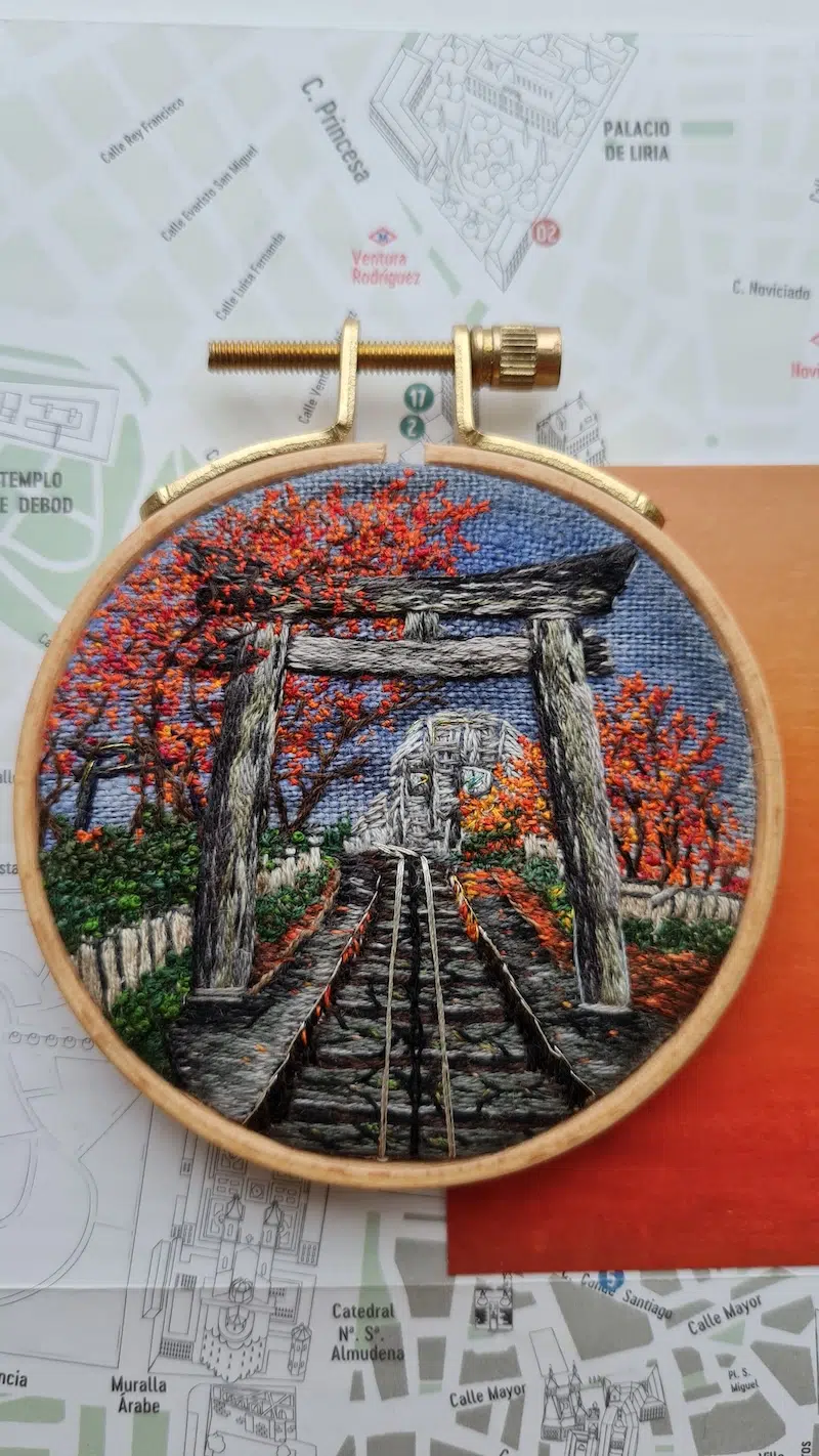 Embroider Your Travel Memories With Maria Zamyatina