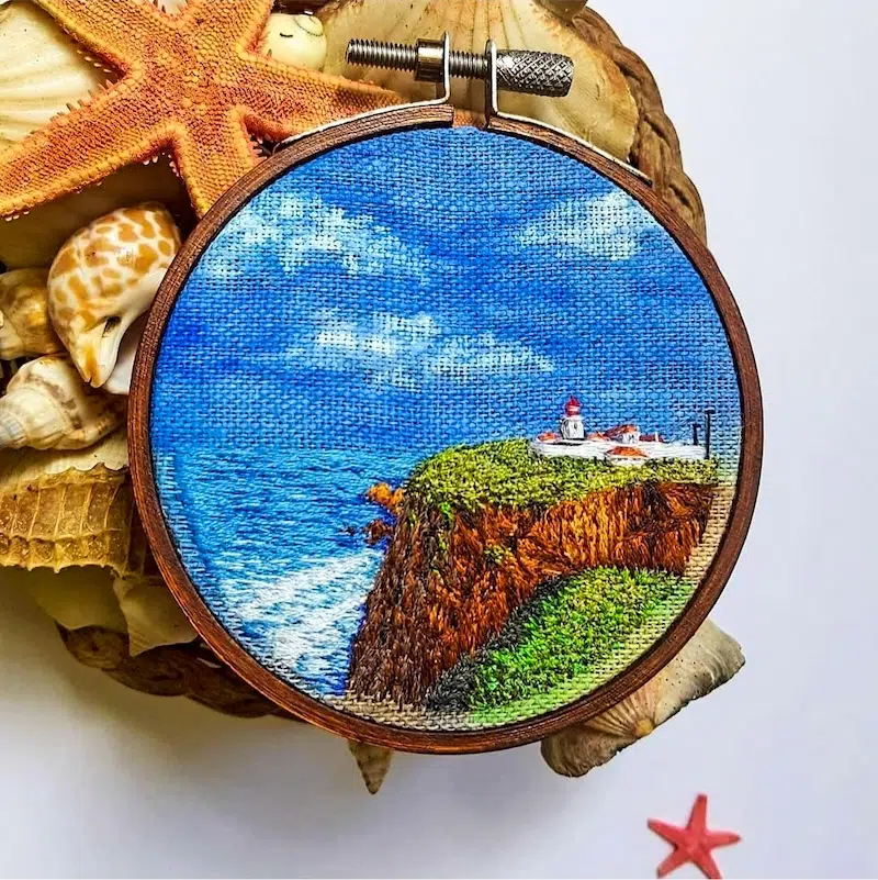 Embroider Your Travel Memories With Maria Zamyatina