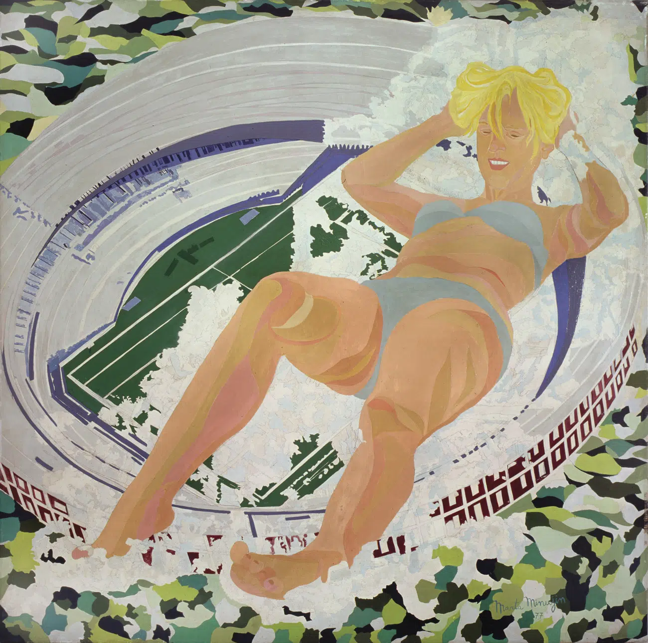 Marta Minuj&iacute;nMi Mundial , 1977 [My World Cup] Colecci&oacute;n Fundaci&oacute;n KLEMM, Buenos Aires