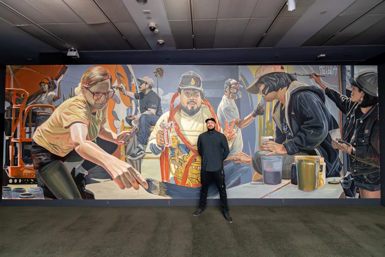 Common Ground mural at Muzeo Museum