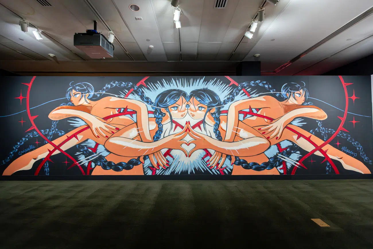 Common Ground mural at Muzeo Museum