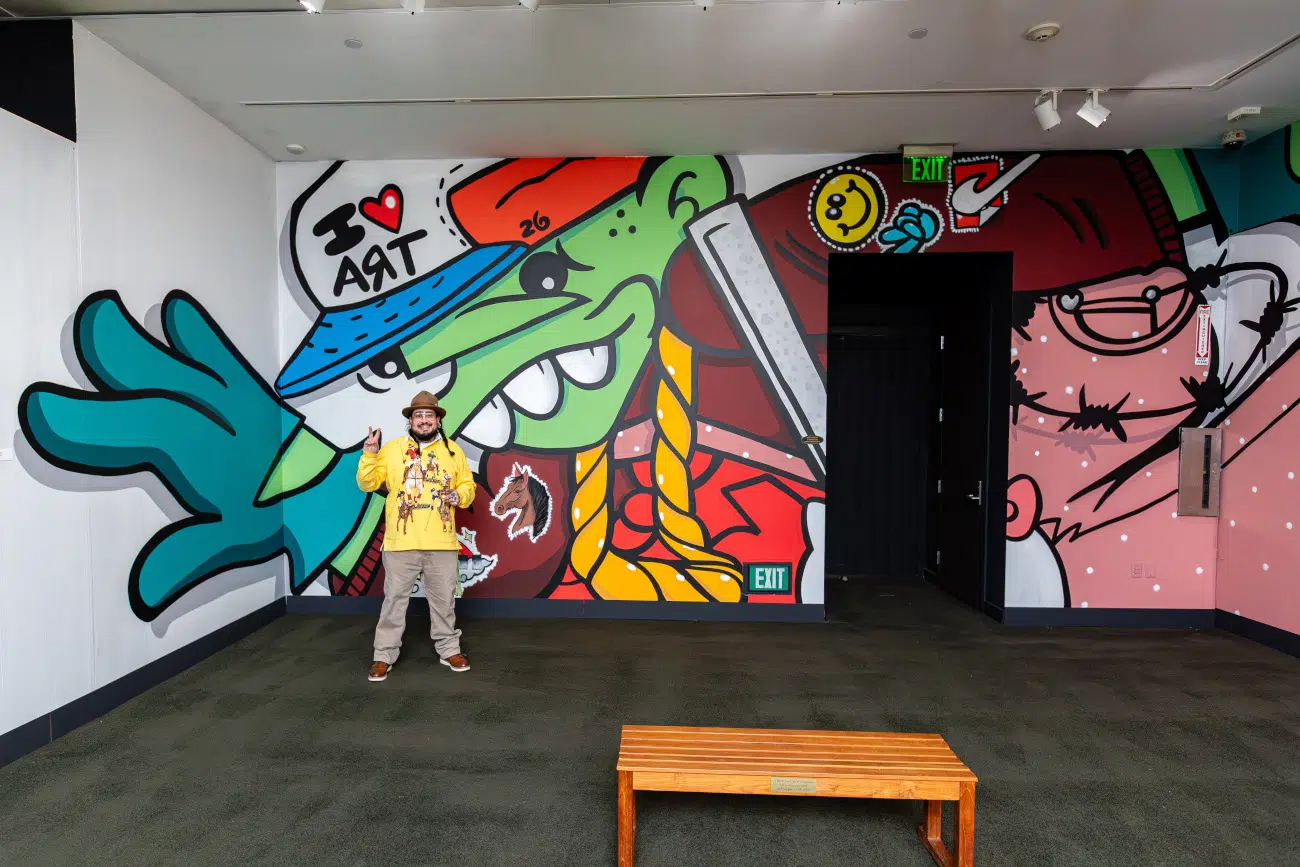 Common Ground mural at Muzeo Museum