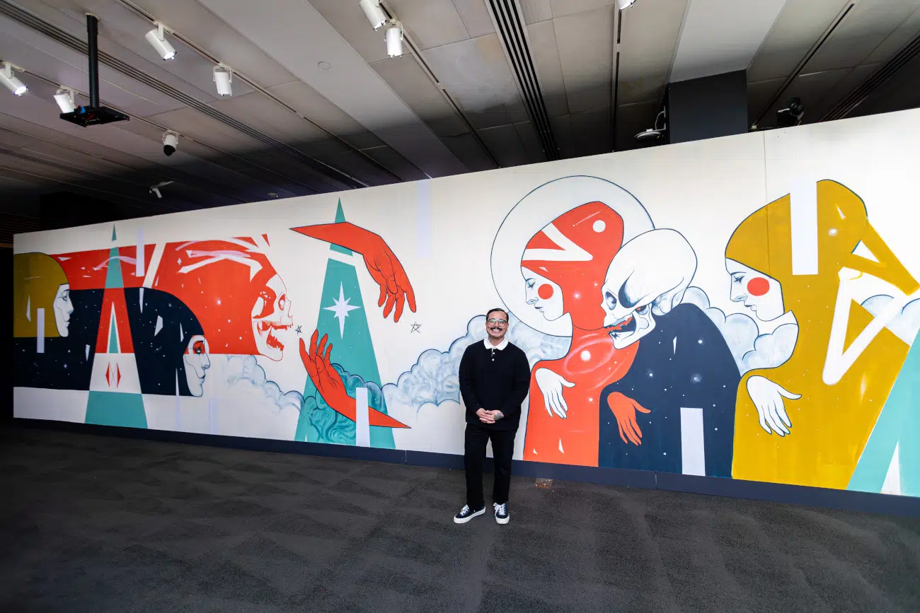 Common Ground mural at Muzeo Museum