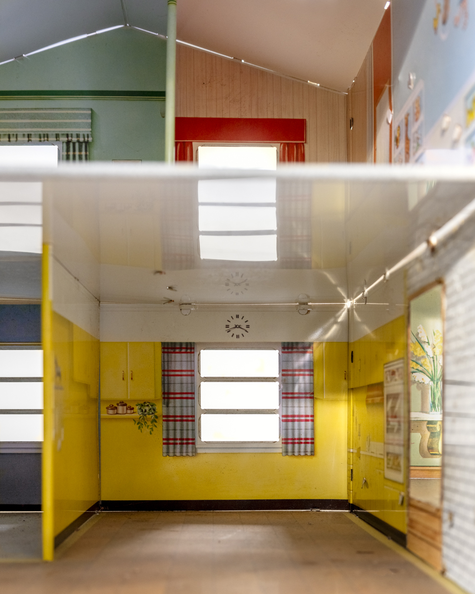 A dollhouse, part of Pam Connolly&rsquo;s &ldquo;Wishmaker&rdquo; project