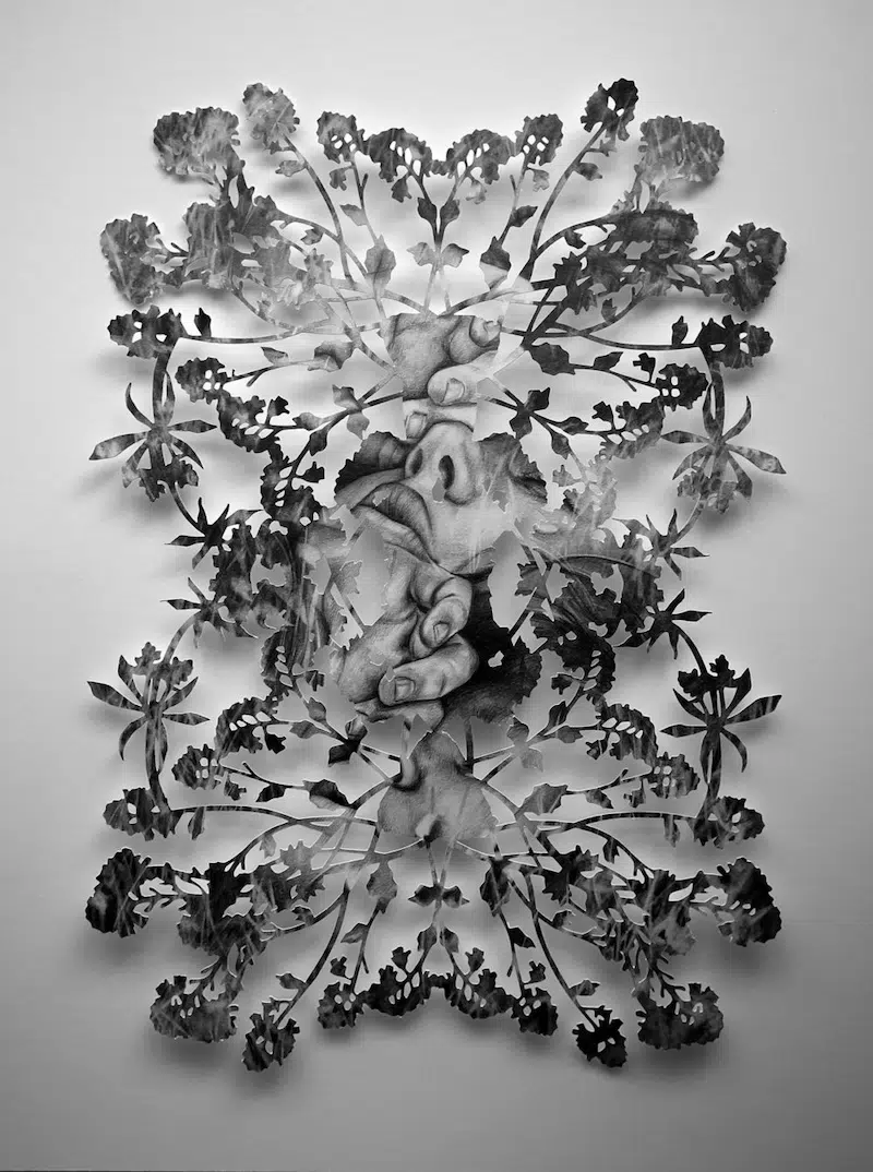 Cut Paper Portraits by Christine Kim