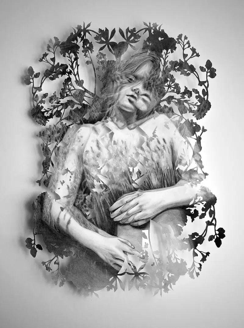 Cut Paper Portraits by Christine Kim