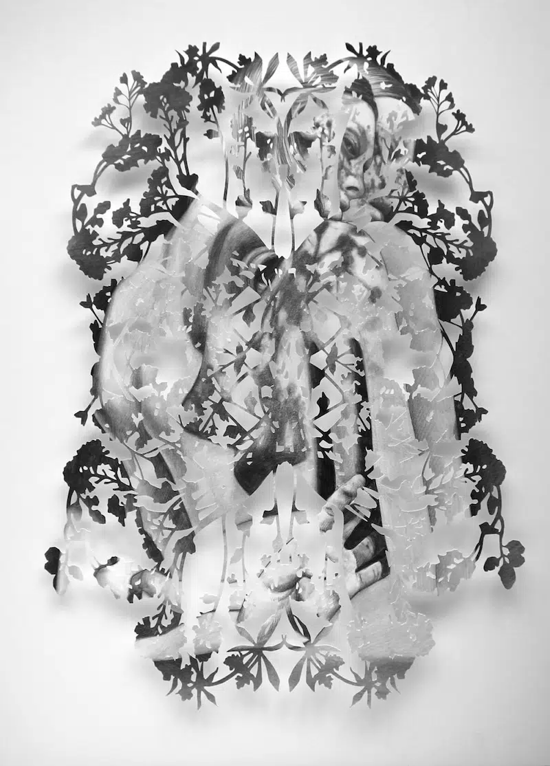 Cut Paper Portraits by Christine Kim