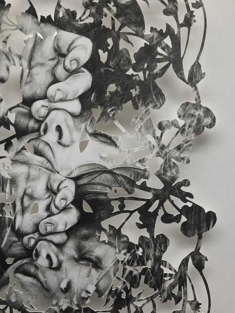 Cut Paper Portraits by Christine Kim