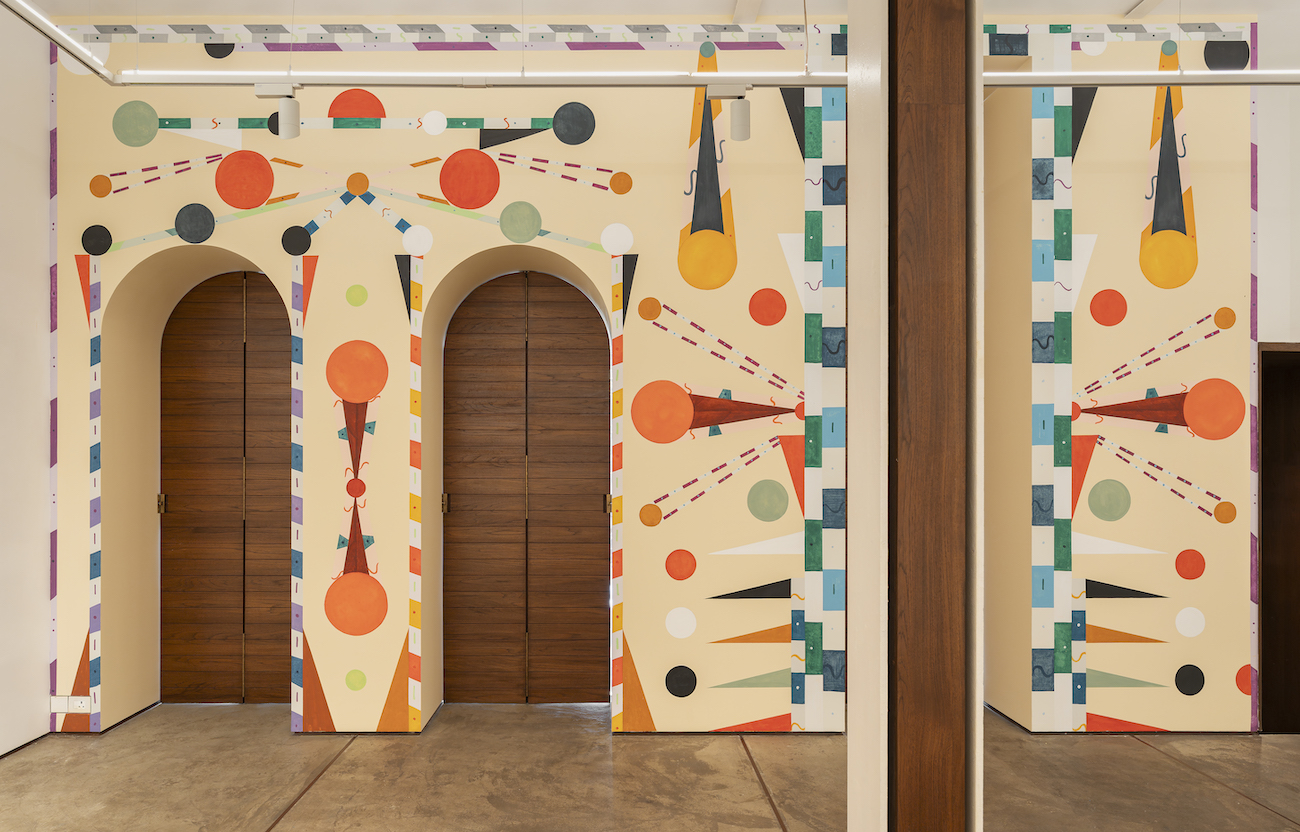 Installation View, Pillars of Fruit and Bone, 2025.