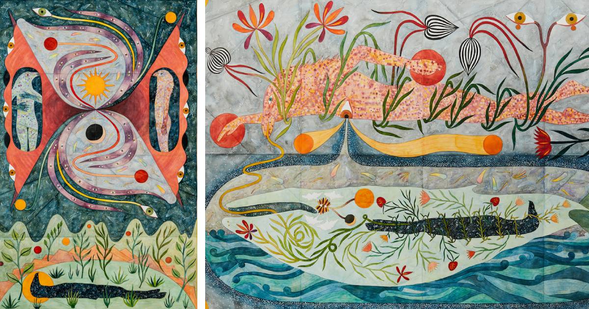 Artist Envisions a New Way Forward by Bringing It to Life in Intricate Paintings