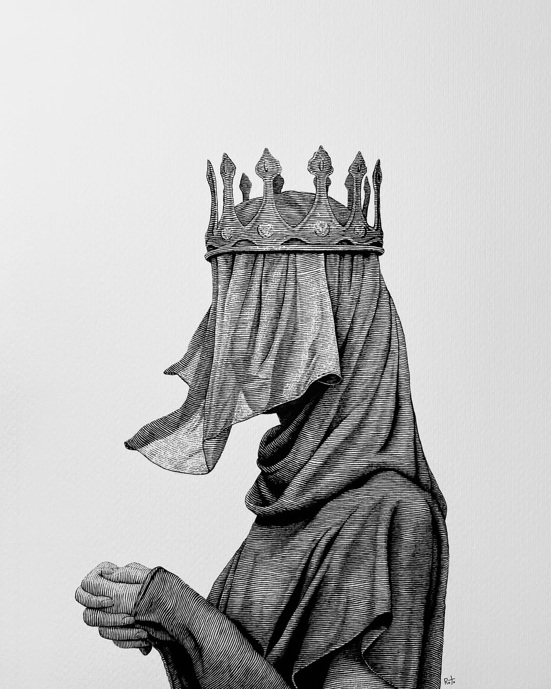 Drawings by Rostislaw Tsarenko