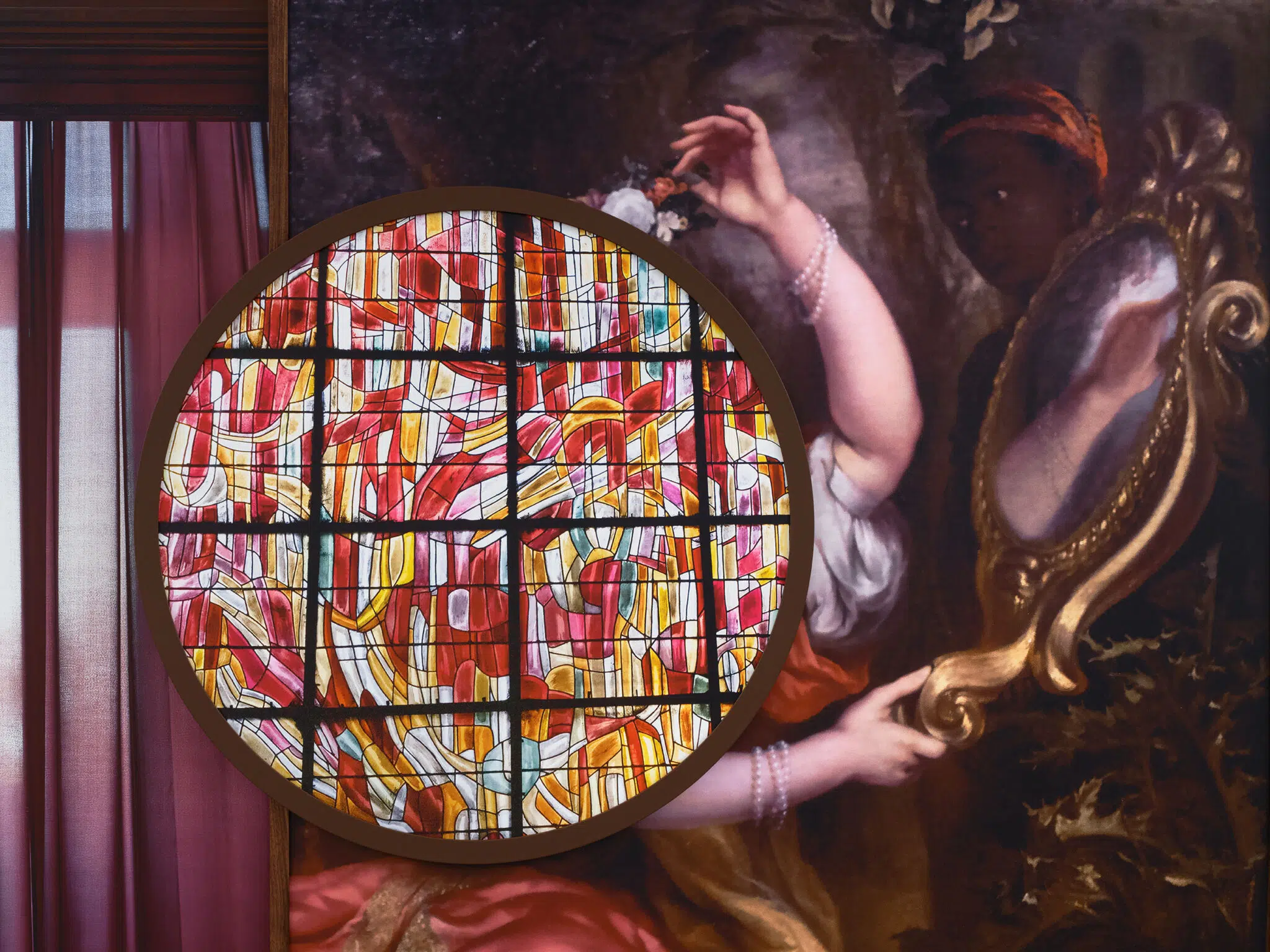 Detail, “Portals (Antwerp, Paris),” 2026.