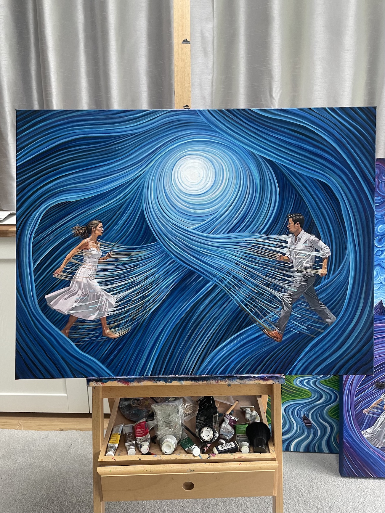 Tom Smith Oil Painting