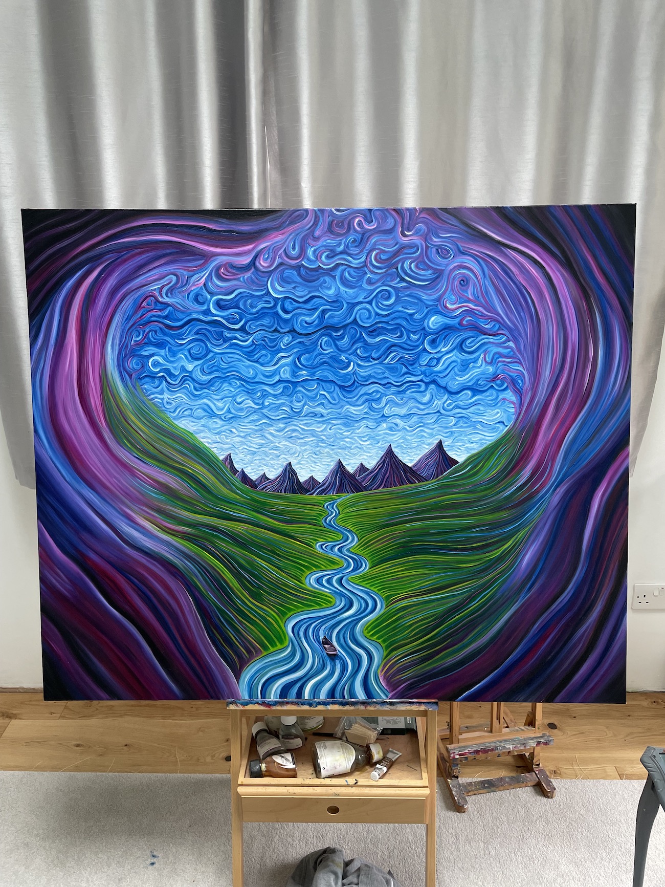 Tom Smith Oil Painting