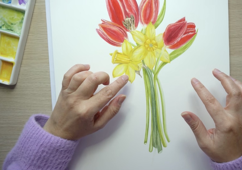 Botanical Watercolor Painting