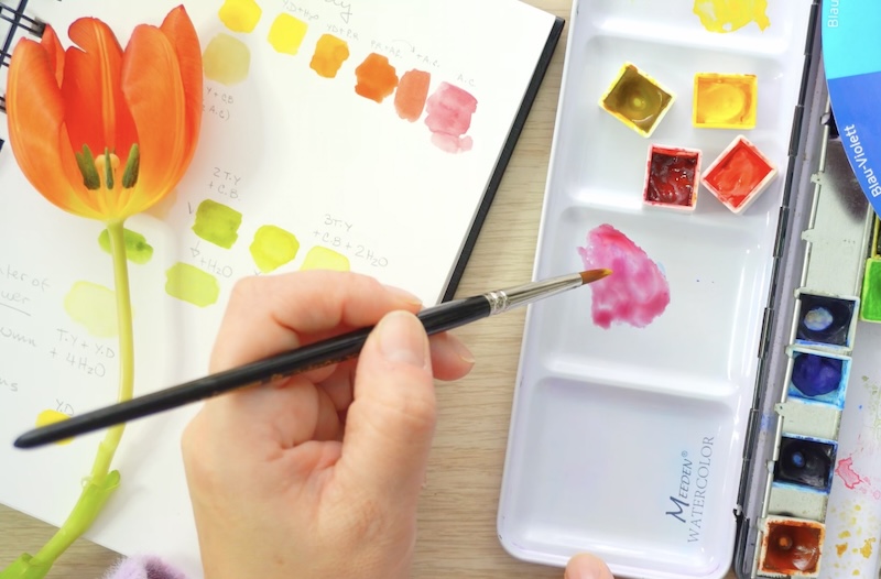 Botanical Watercolor Painting