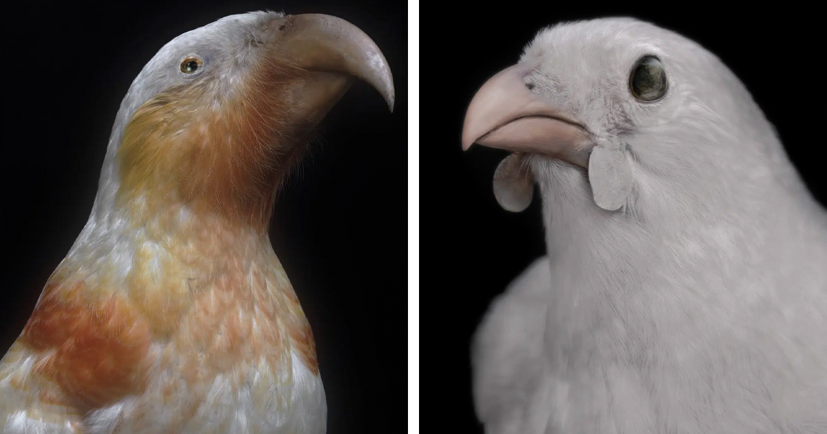 Portraits of Taxidermied New Zealand Birds Explore the Space Between Life and Death