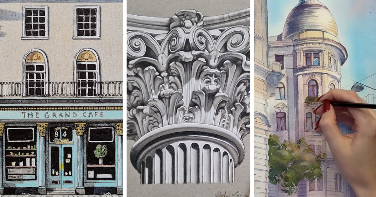 3 Architectural Drawing and Painting Classes That Will Prepare You for Urban Sketching