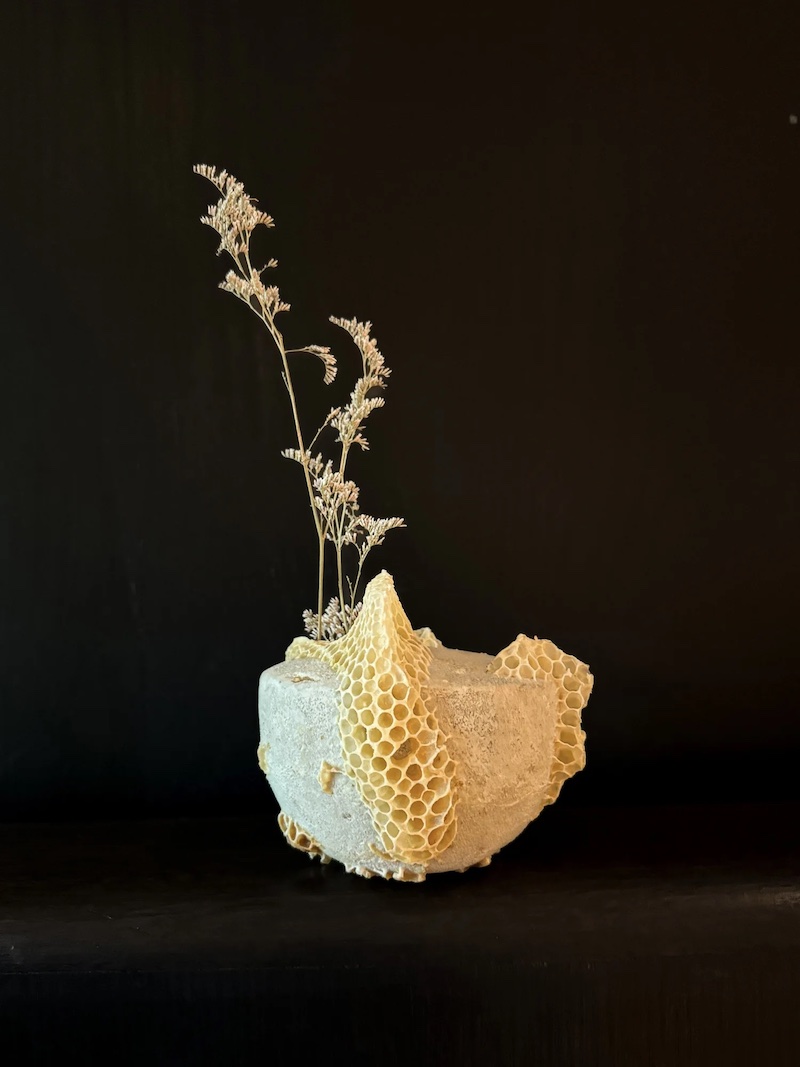 Ava Roth Kintsugi Honeycomb Ceramics