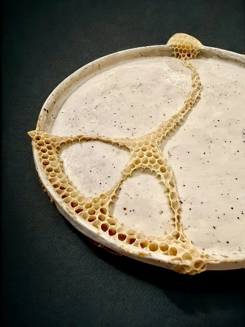 Ava Roth Kintsugi Honeycomb Ceramics