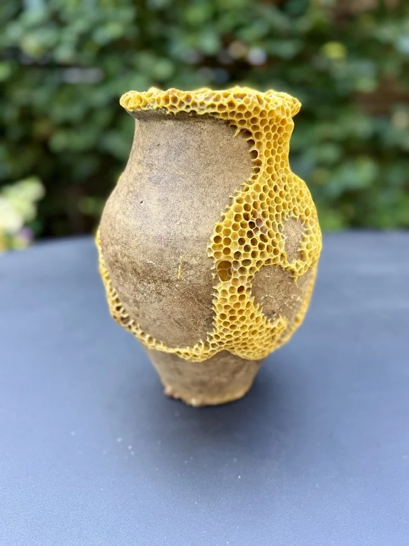 Ava Roth Kintsugi Honeycomb Ceramics
