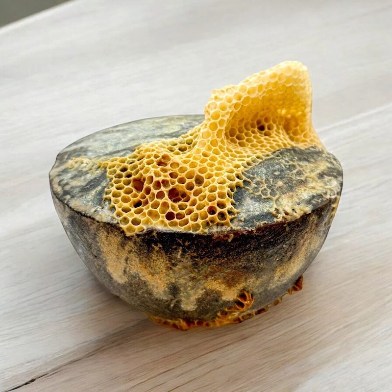 Ava Roth Kintsugi Honeycomb Ceramics
