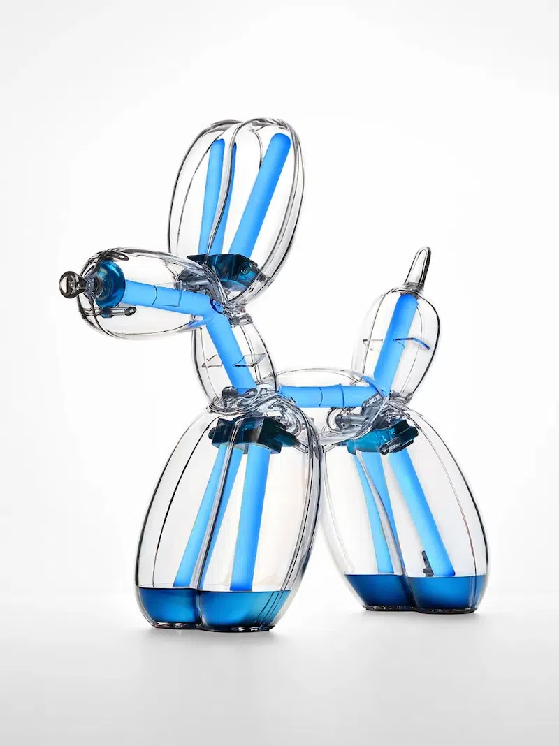 Blue Balloon Dog Lamp Chromatic