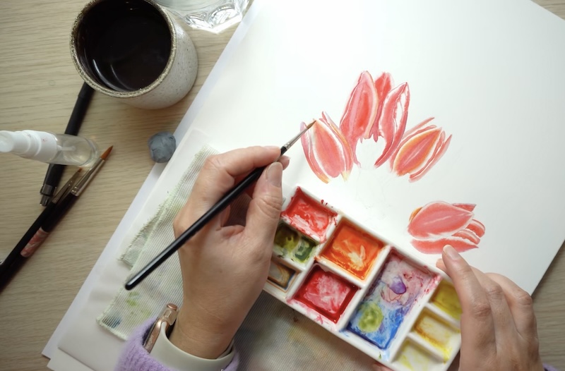 Botanical Watercolors Class on My Modern Met Academy