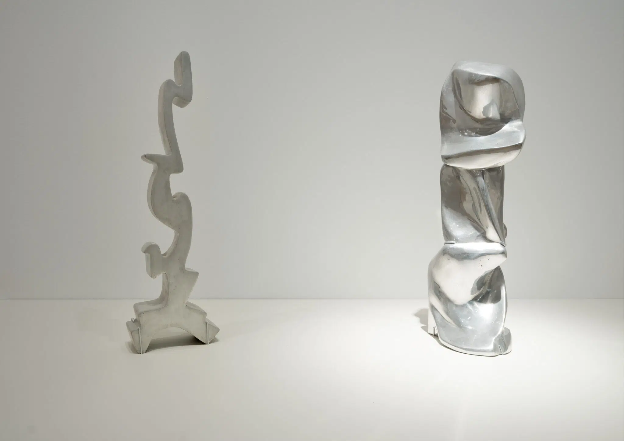Installation view of &ldquo;If the word we,&rdquo; the 59th Carnegie International at the Carnegie Museum of Art, Pittsburgh, featuring work by Saloua Raouda Choucair. (Photo: Zachary Riggleman)