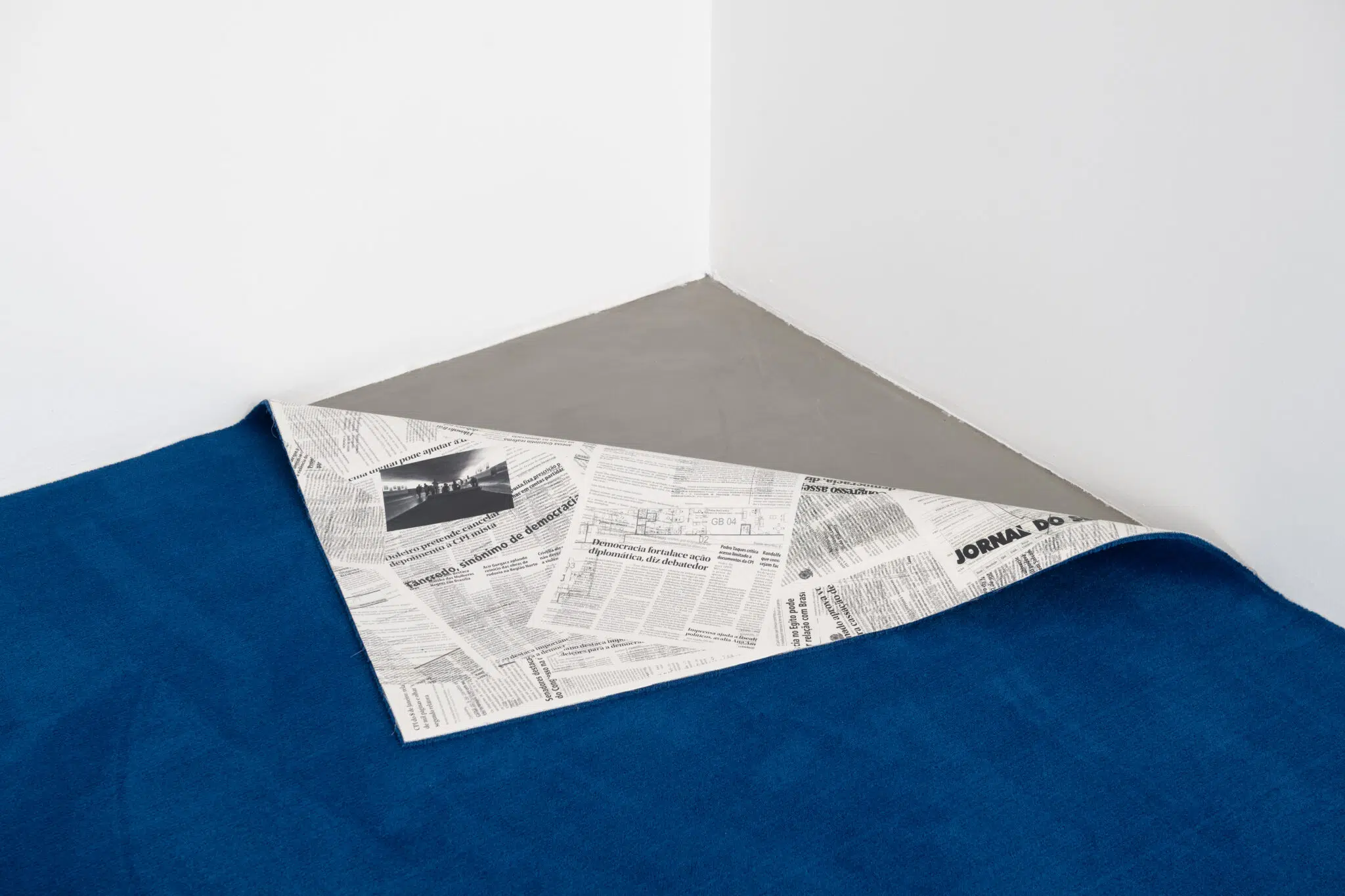 Cinthia Marcelle, installation view of &ldquo;Anexo do Sal&atilde;o Azul,&rdquo; at Galeria Luisa Strina, Oct. 31&ndash;Dec. 16, 2023. (Photo: Edouard Fraipont, courtesy of the artist and Galeria Luisa Strina)