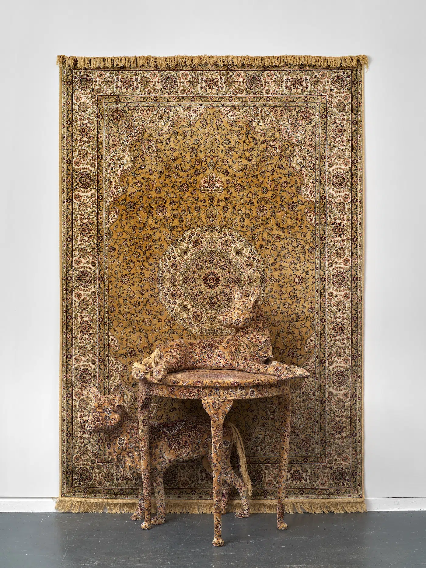 Carpet Animal Sculptures by Debbie Lawson