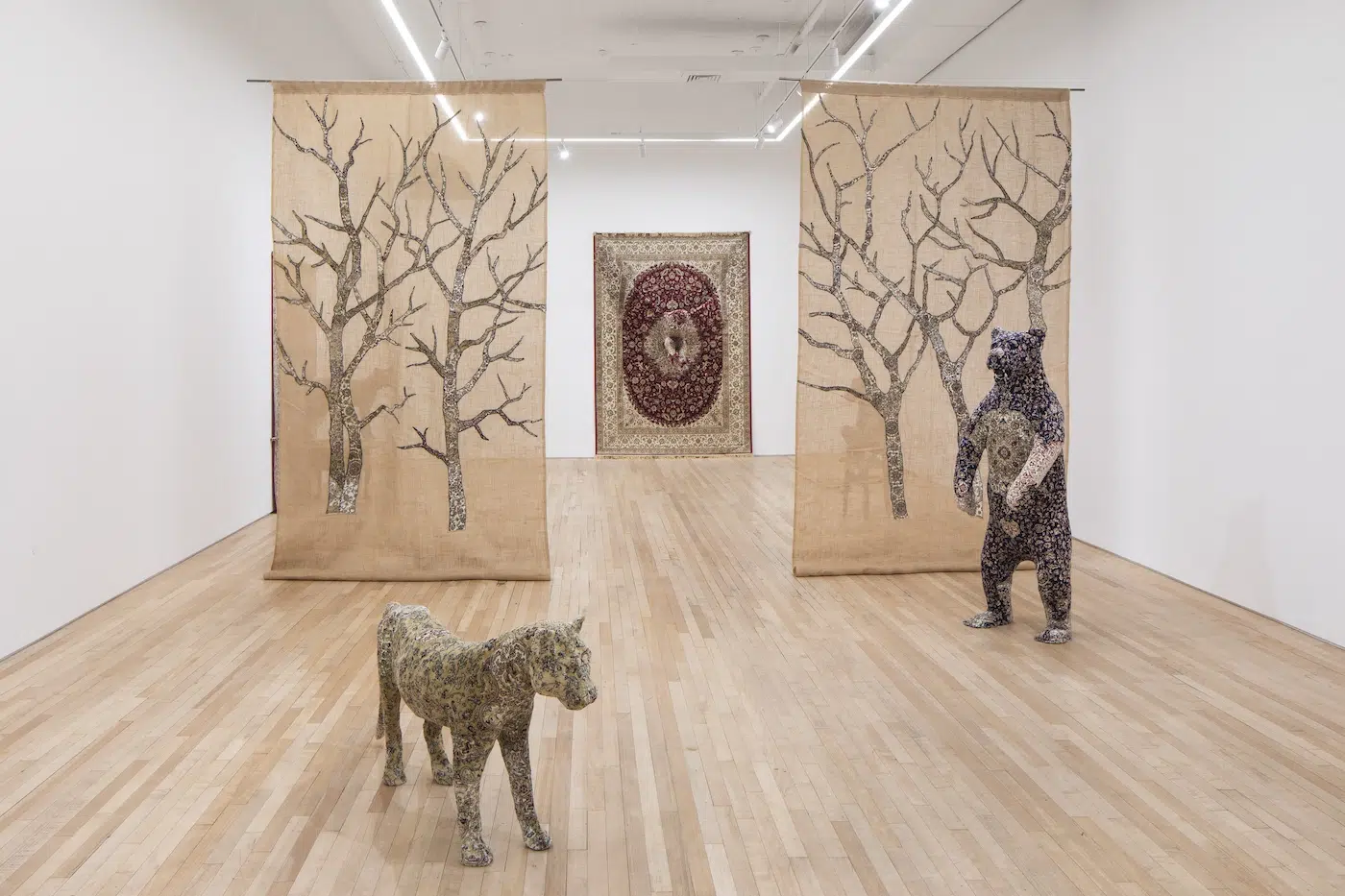 Carpet Animal Sculptures by Debbie Lawson