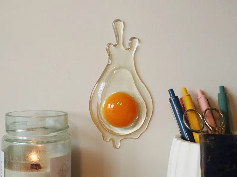 Egg Sculptures by Erika S. Rhinelander