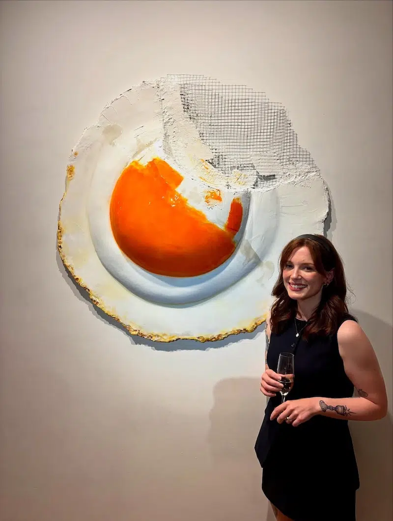 Egg Sculptures by Erika S. Rhinelander