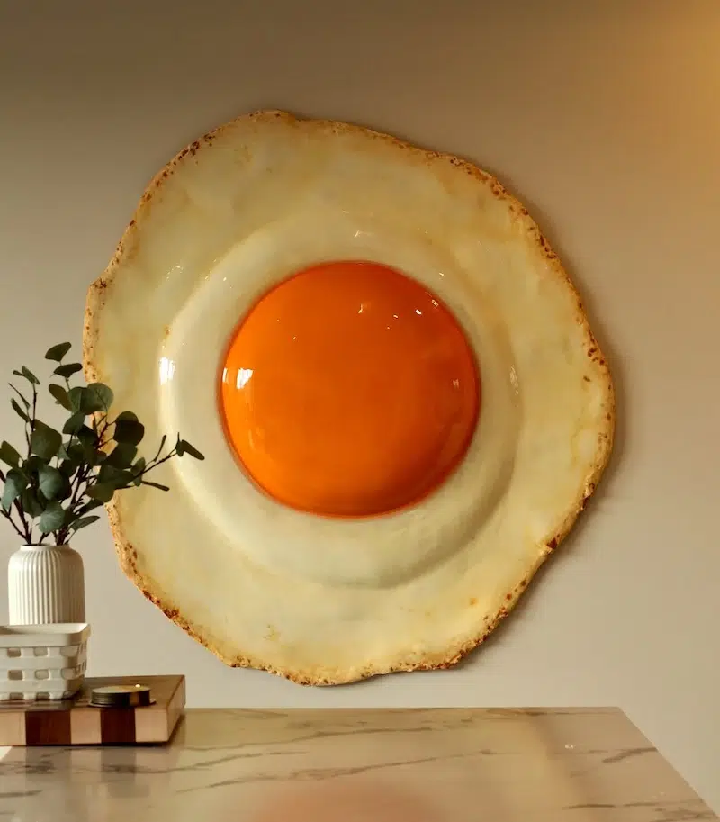 Egg Sculptures by Erika S. Rhinelander