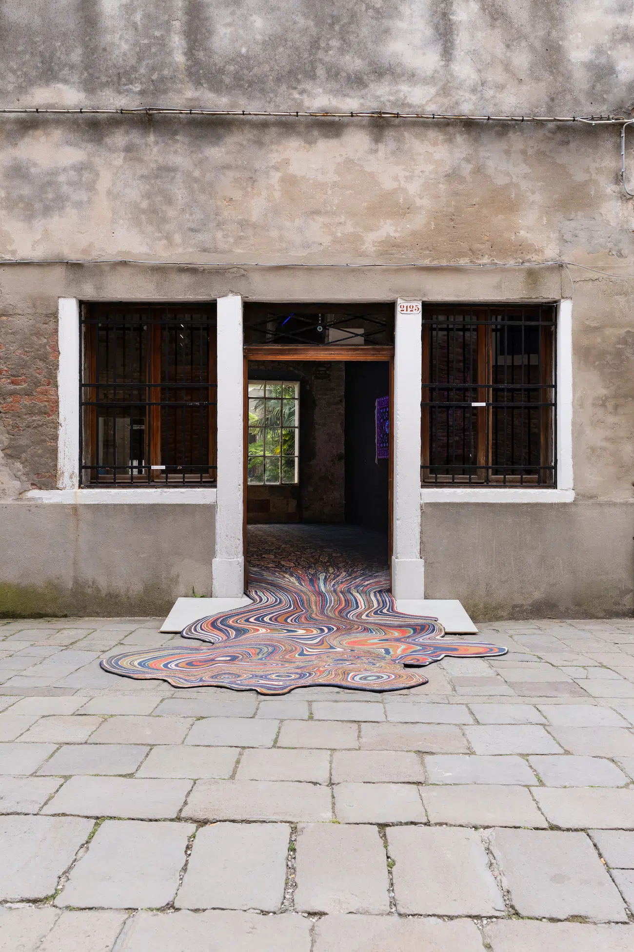 Carpet Installation at Venice Biennale Reimagines Ancient Weaving