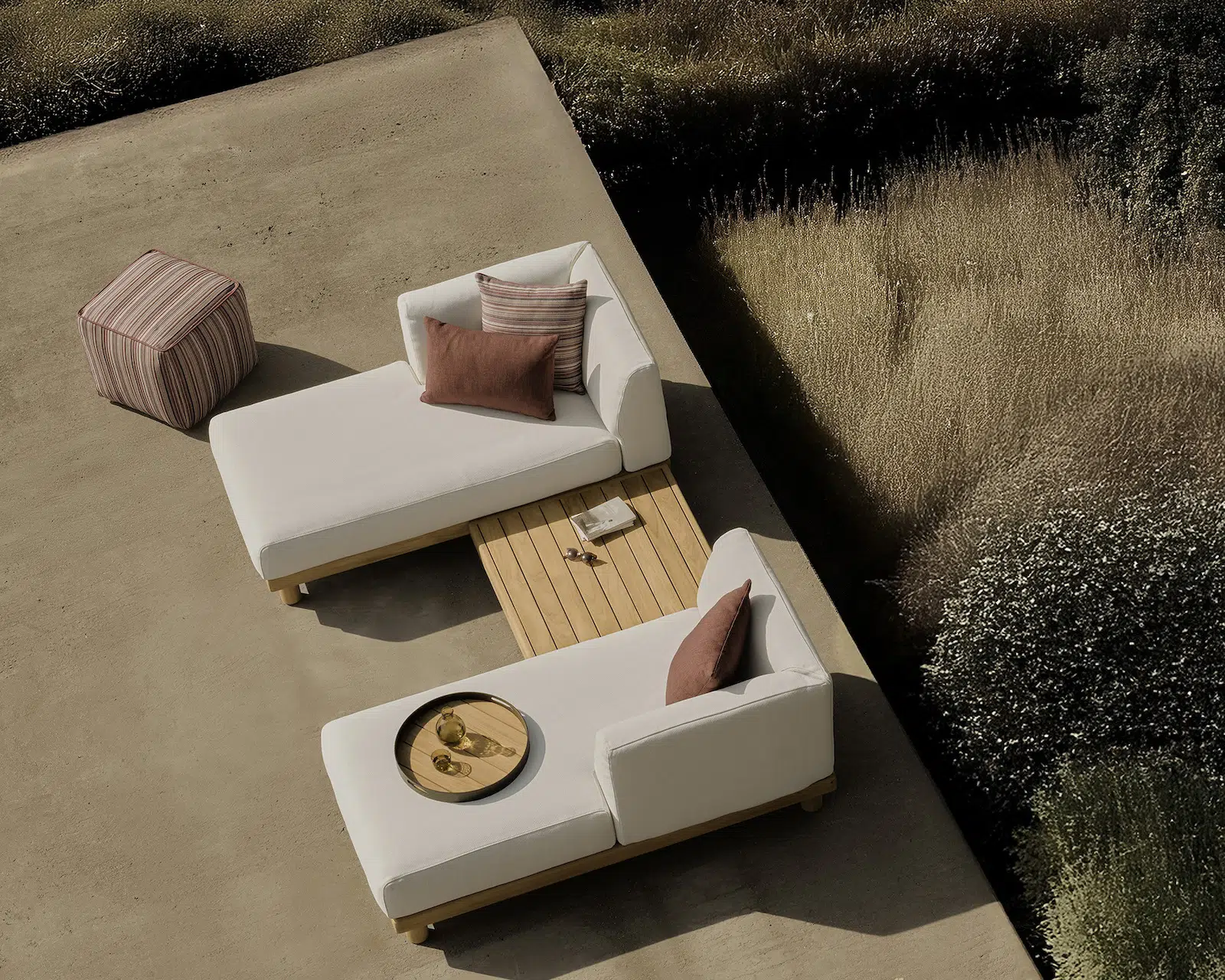 Furniture set by Ethnicraft. (Courtesy Ethnicraft)